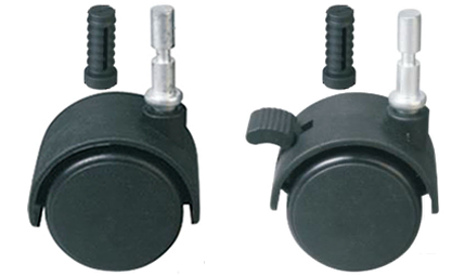 Caster with plastic bushing JF JFQ